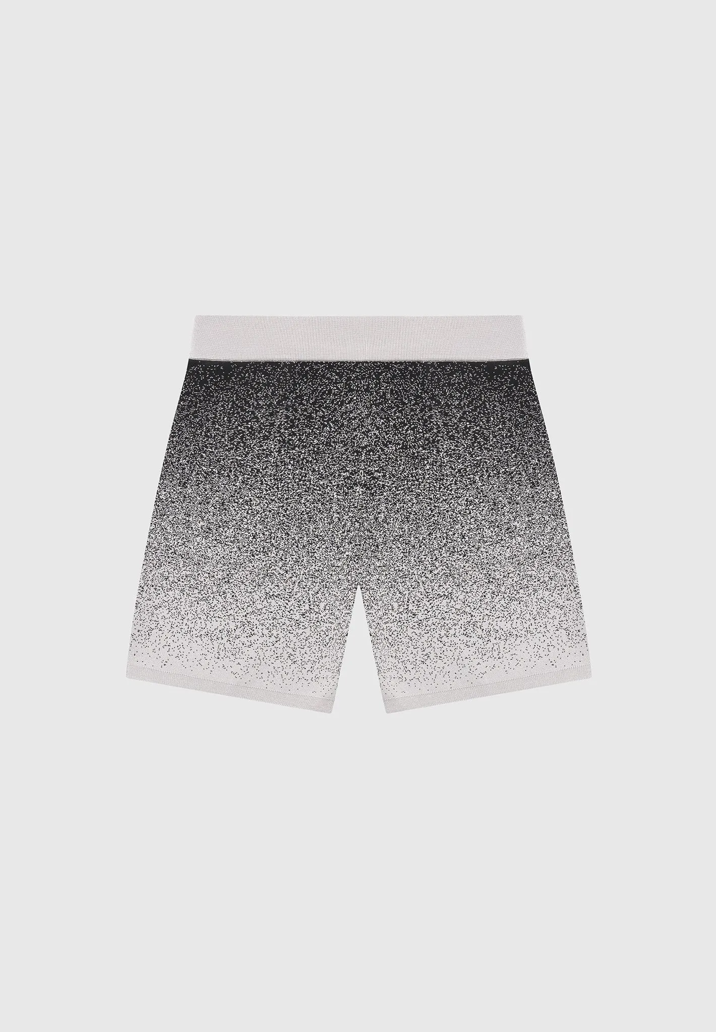 Ombré Knit Shorts - Grey/Black