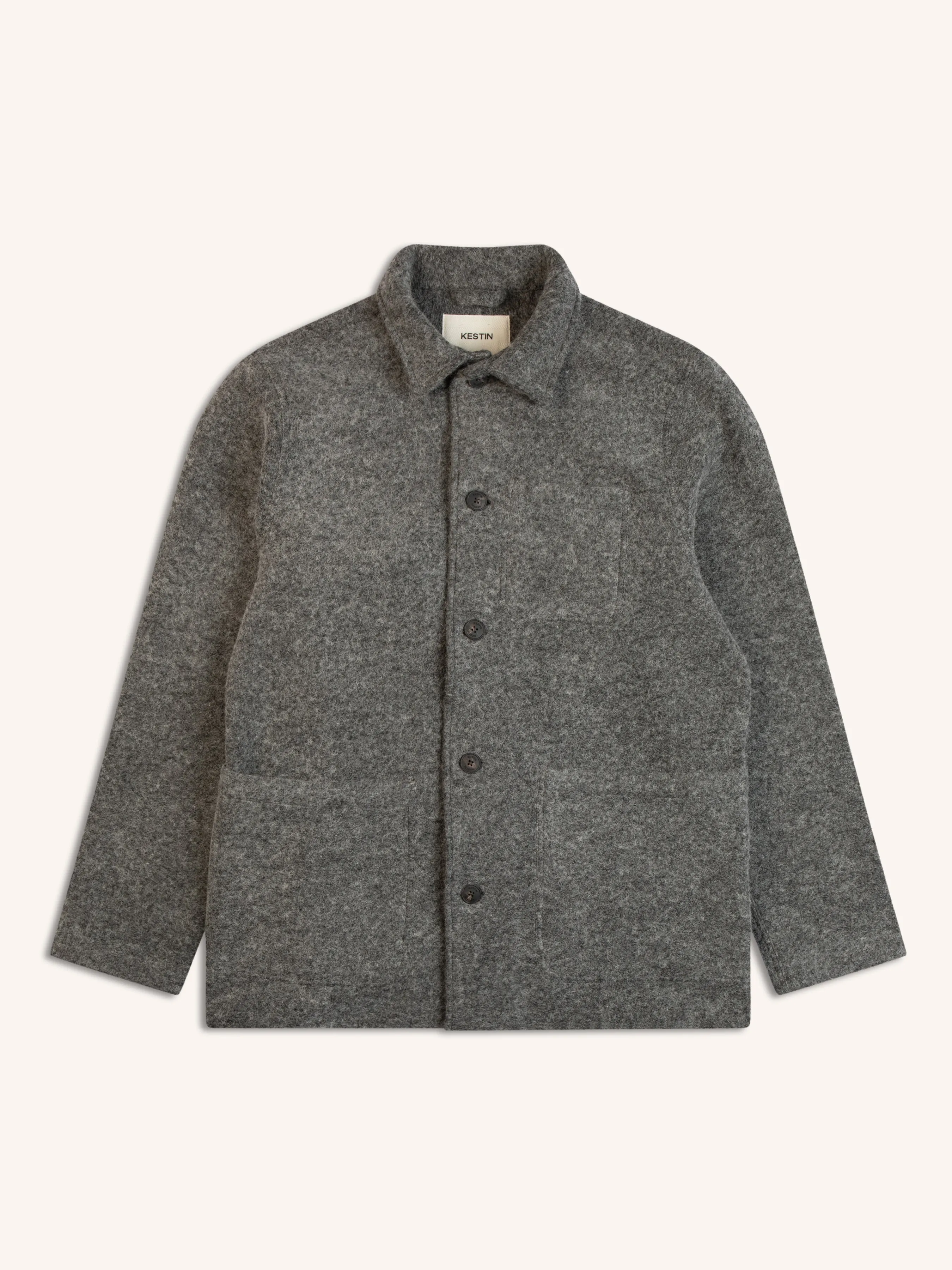 Ormiston Jacket In Grey Wool Blend