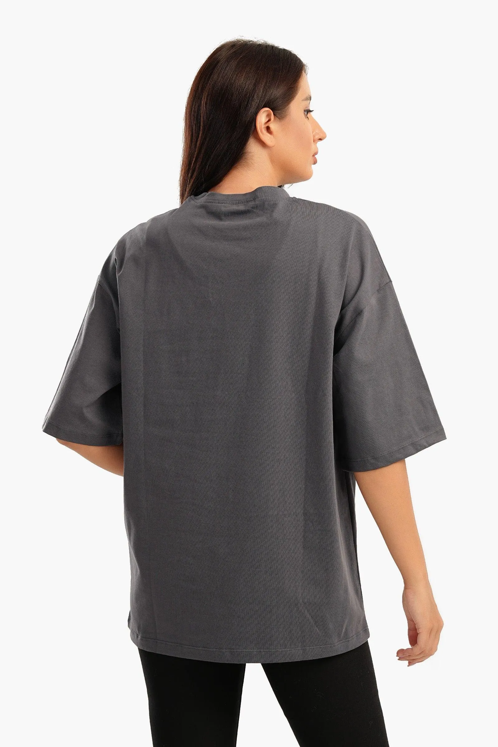 Oversized Plain Lounge T-Shirt