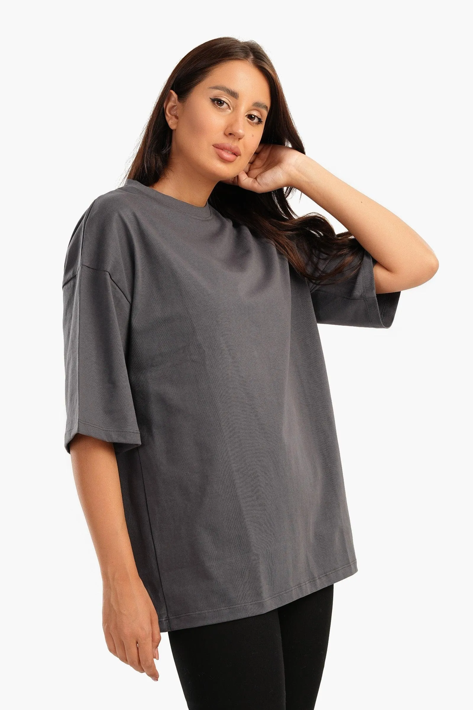 Oversized Plain Lounge T-Shirt