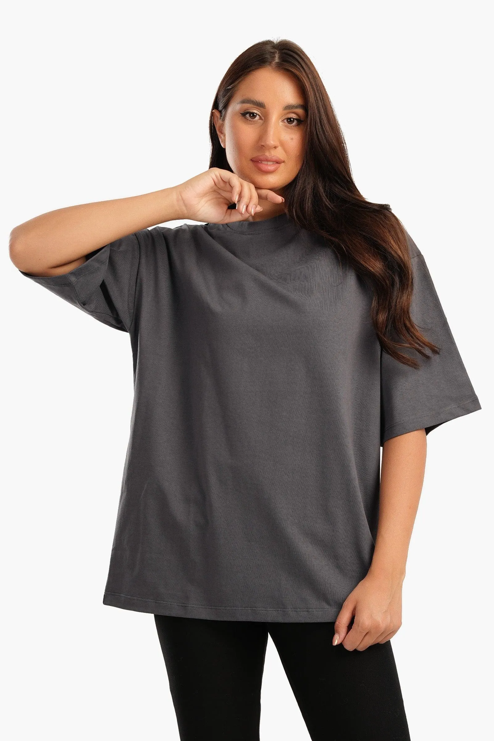 Oversized Plain Lounge T-Shirt