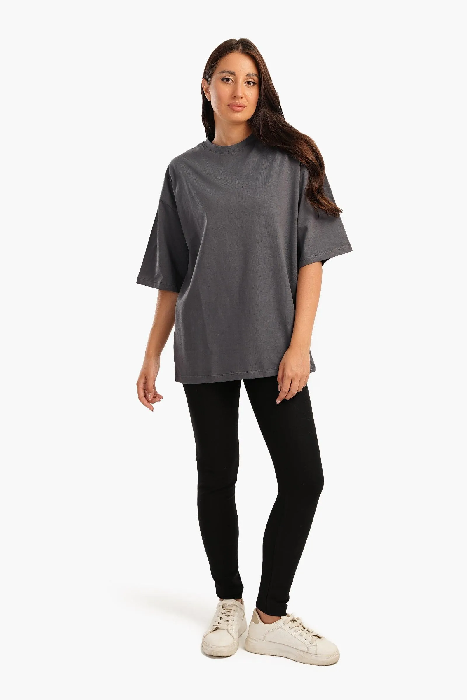 Oversized Plain Lounge T-Shirt