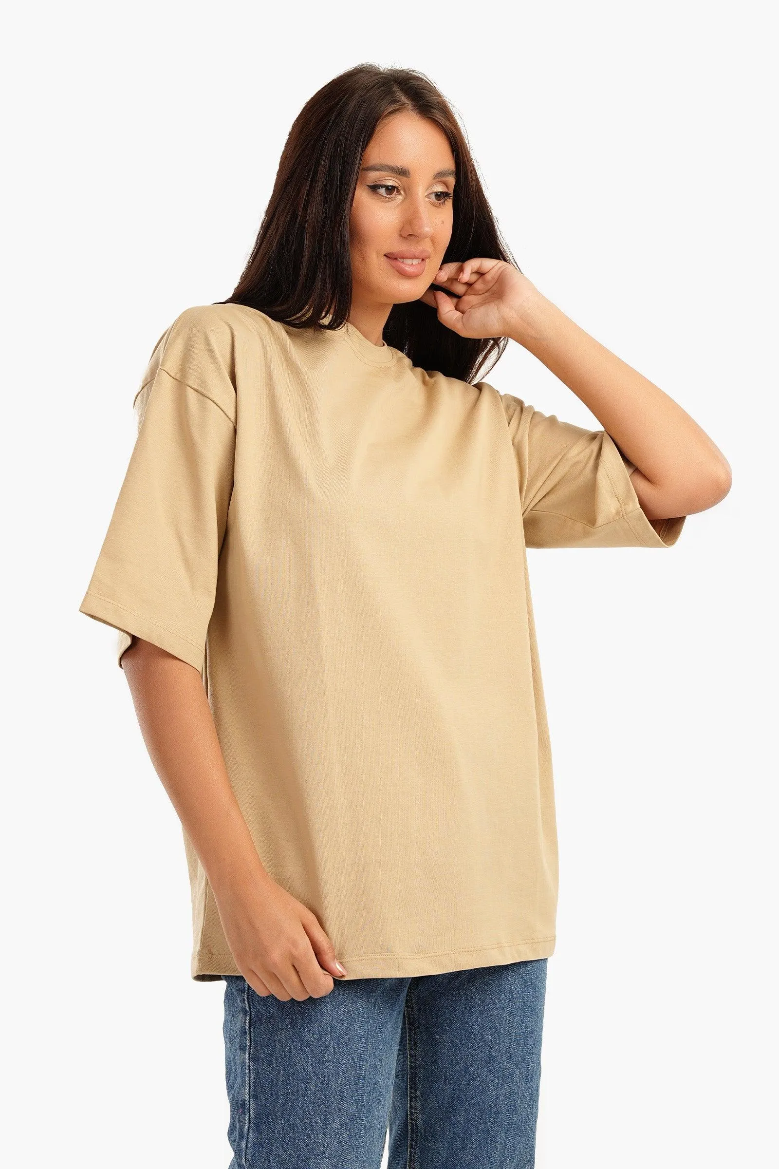 Oversized Plain Lounge T-Shirt