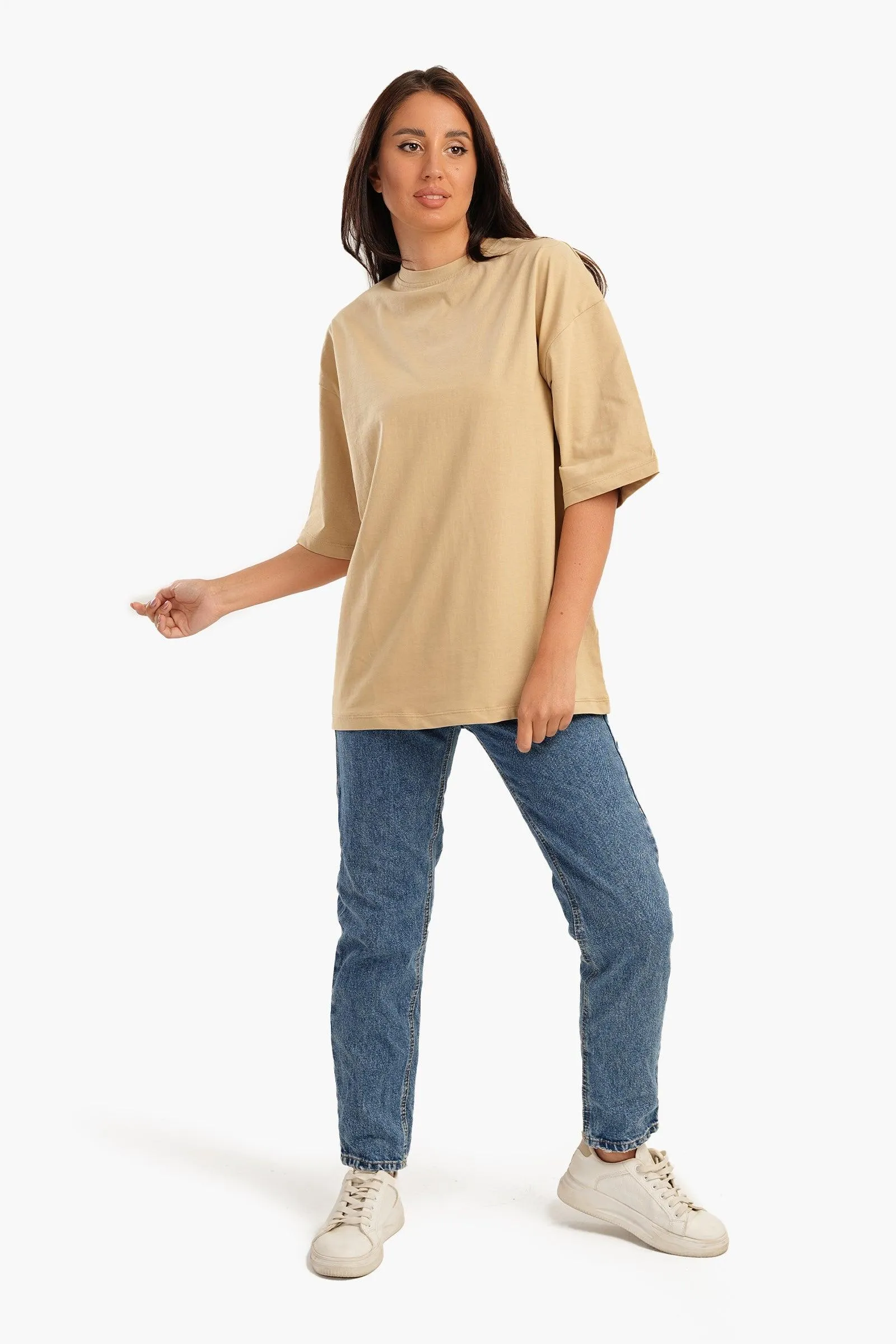 Oversized Plain Lounge T-Shirt