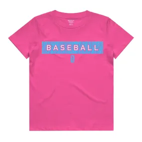 Paisley Youth Tee - Cotton Candy Pink