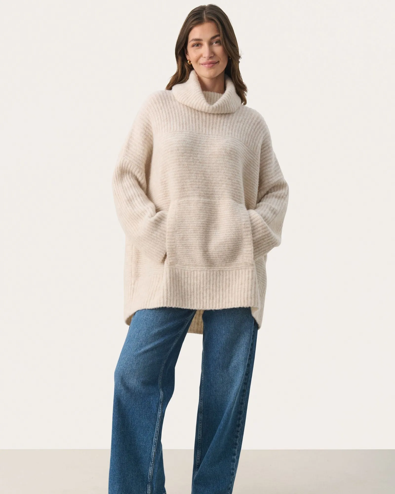 Part Two Toccas Oversized Turtleneck Sweater