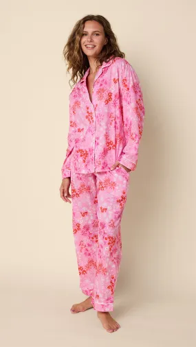 Popping Pink Voile Pajama