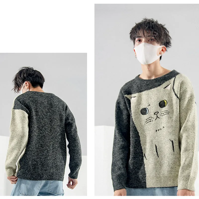 "Staring Cat" Sweater