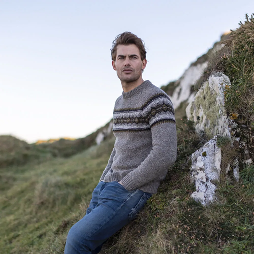 Rabbit Crew Neck Fairisle Jumper