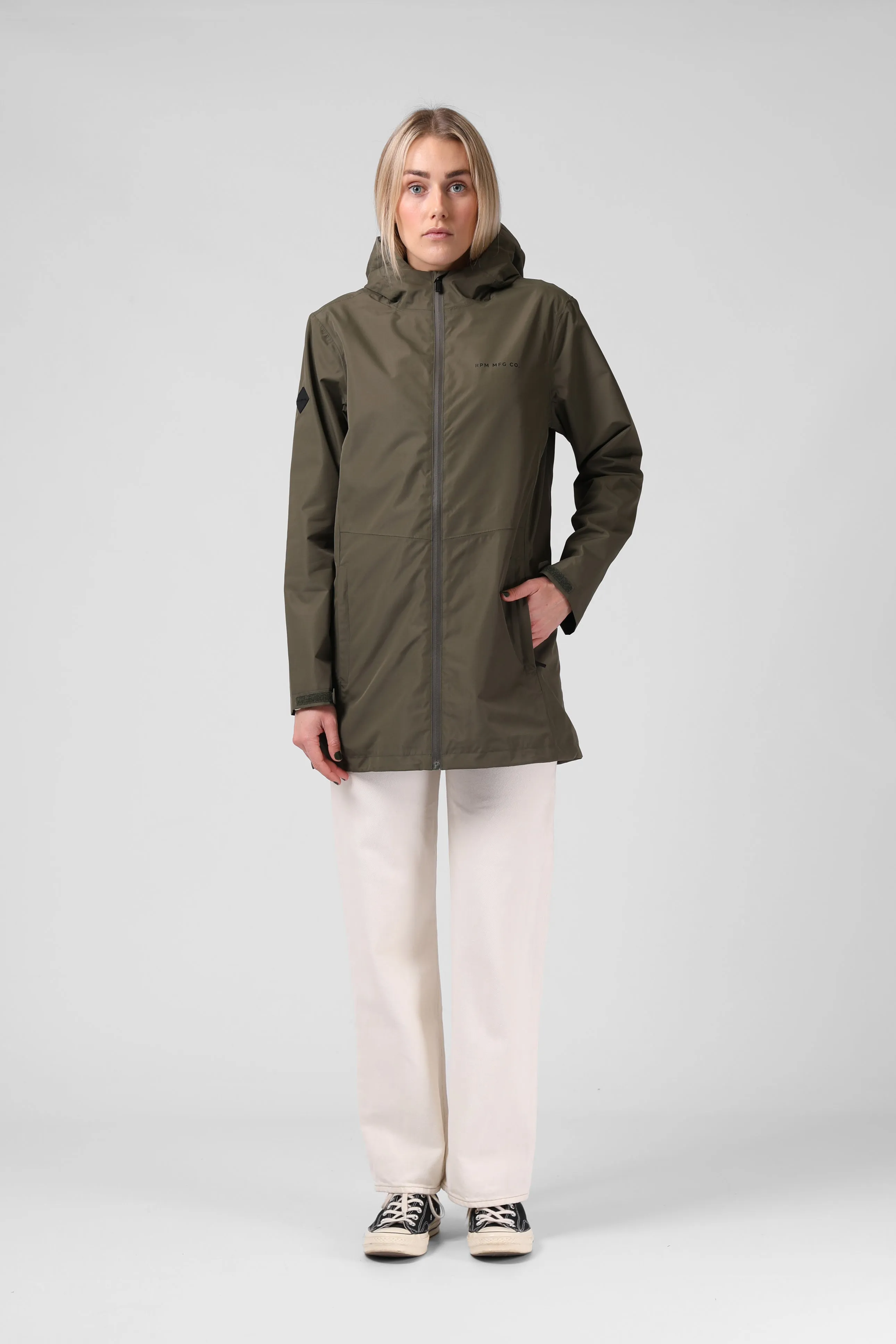 Rain Coat - Dark Olive