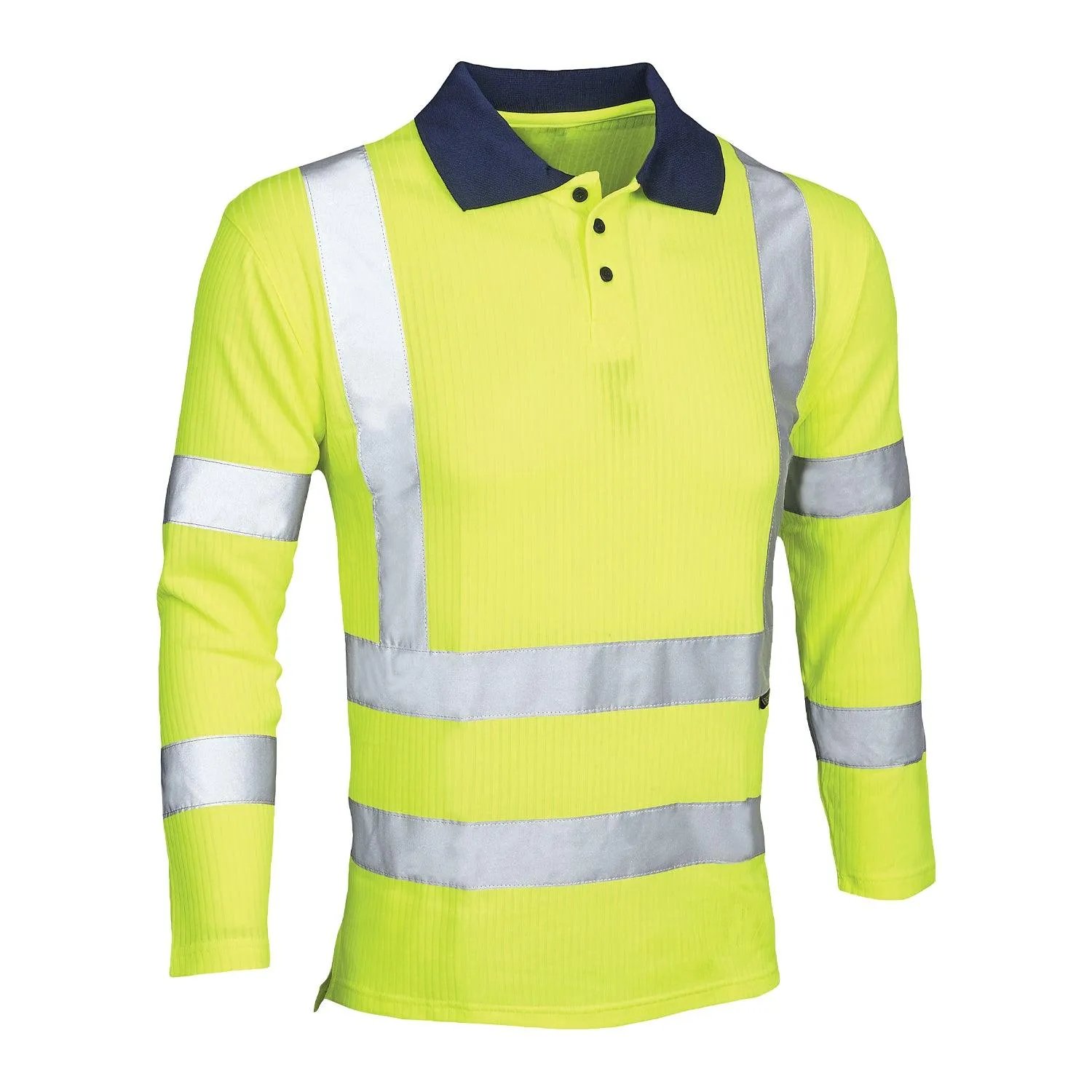 Reflex Hi-Vis Long Sleeved Polo Shirt