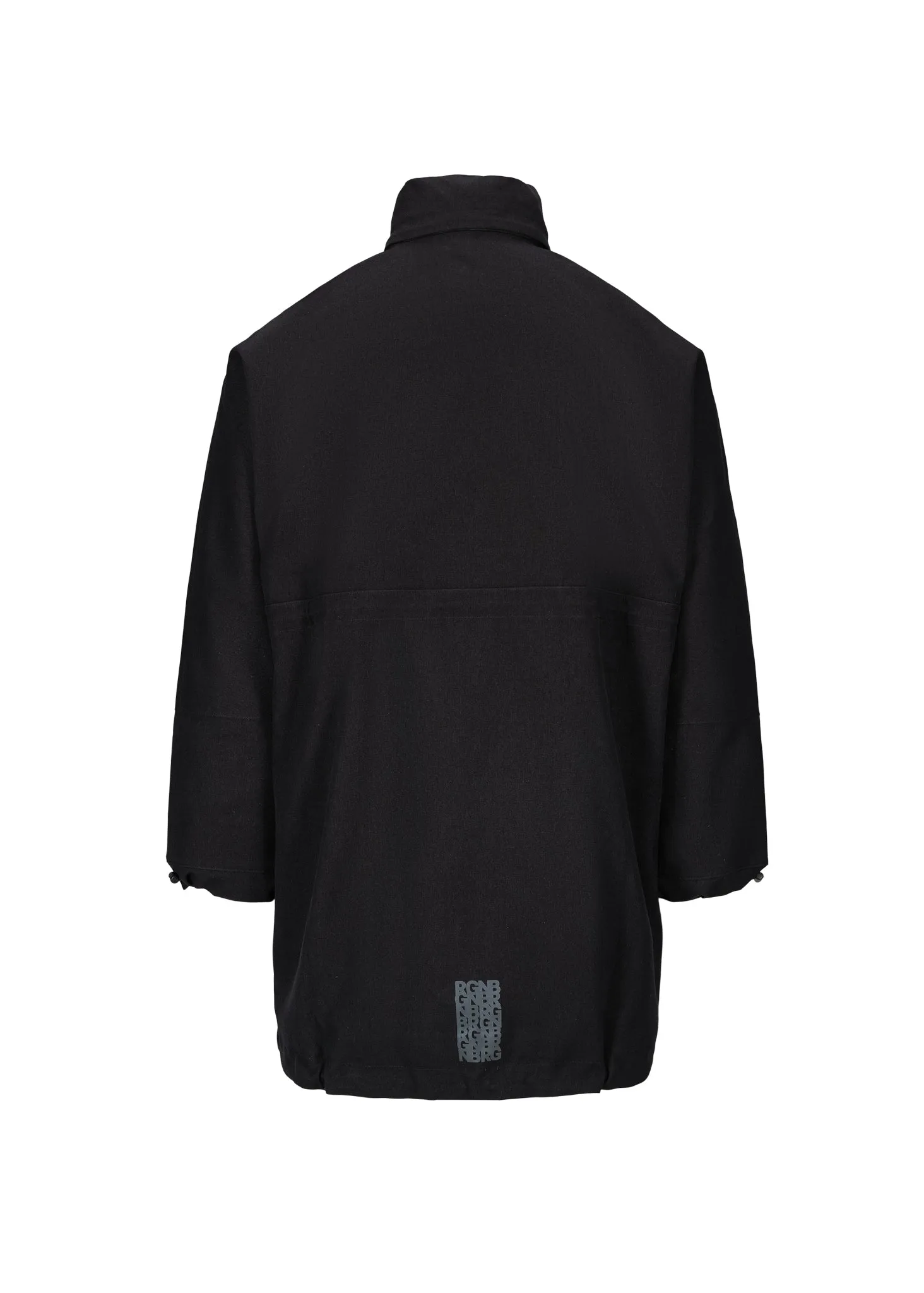 Regnbyge Anorak - New Black