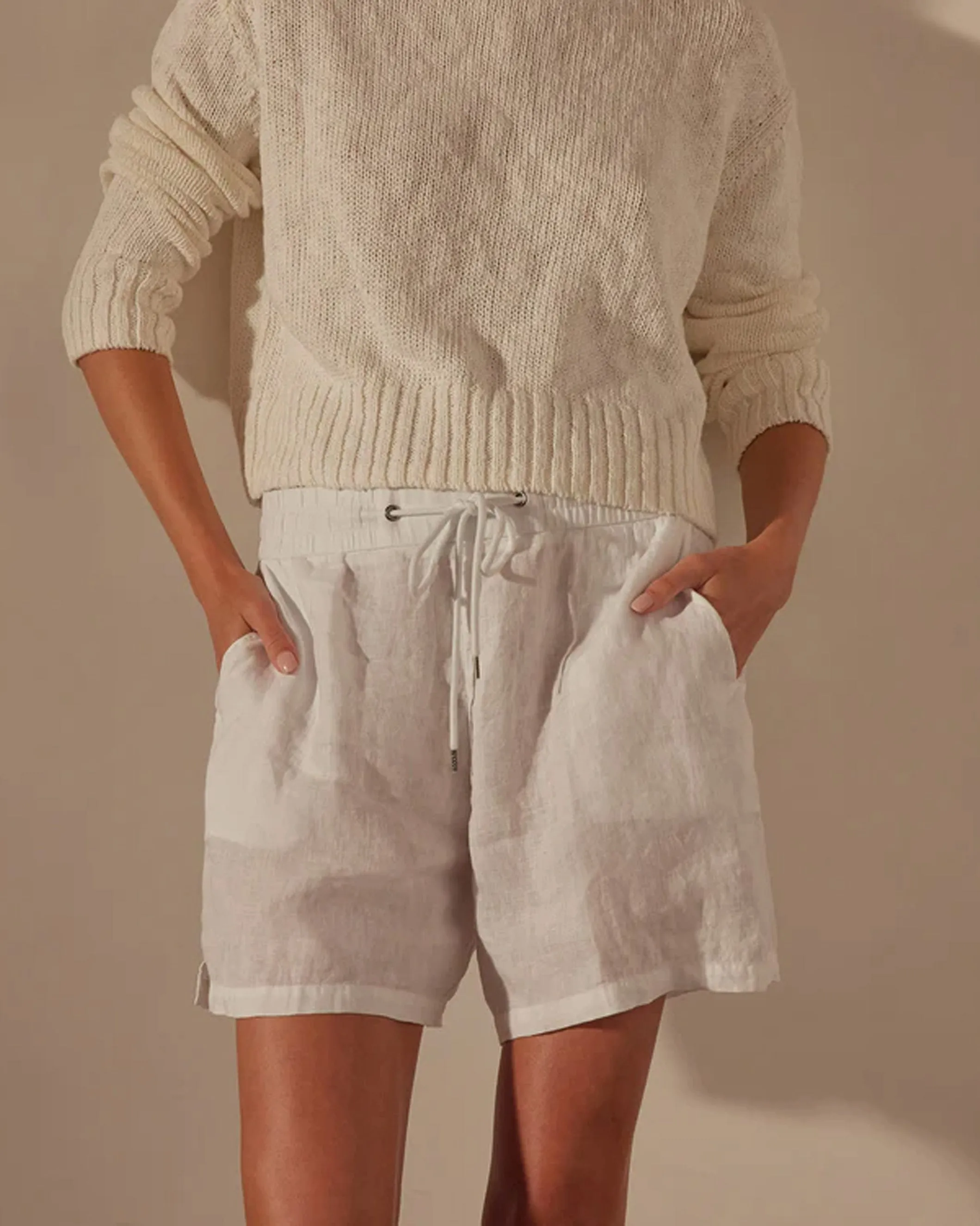 Relaxed Linen Short