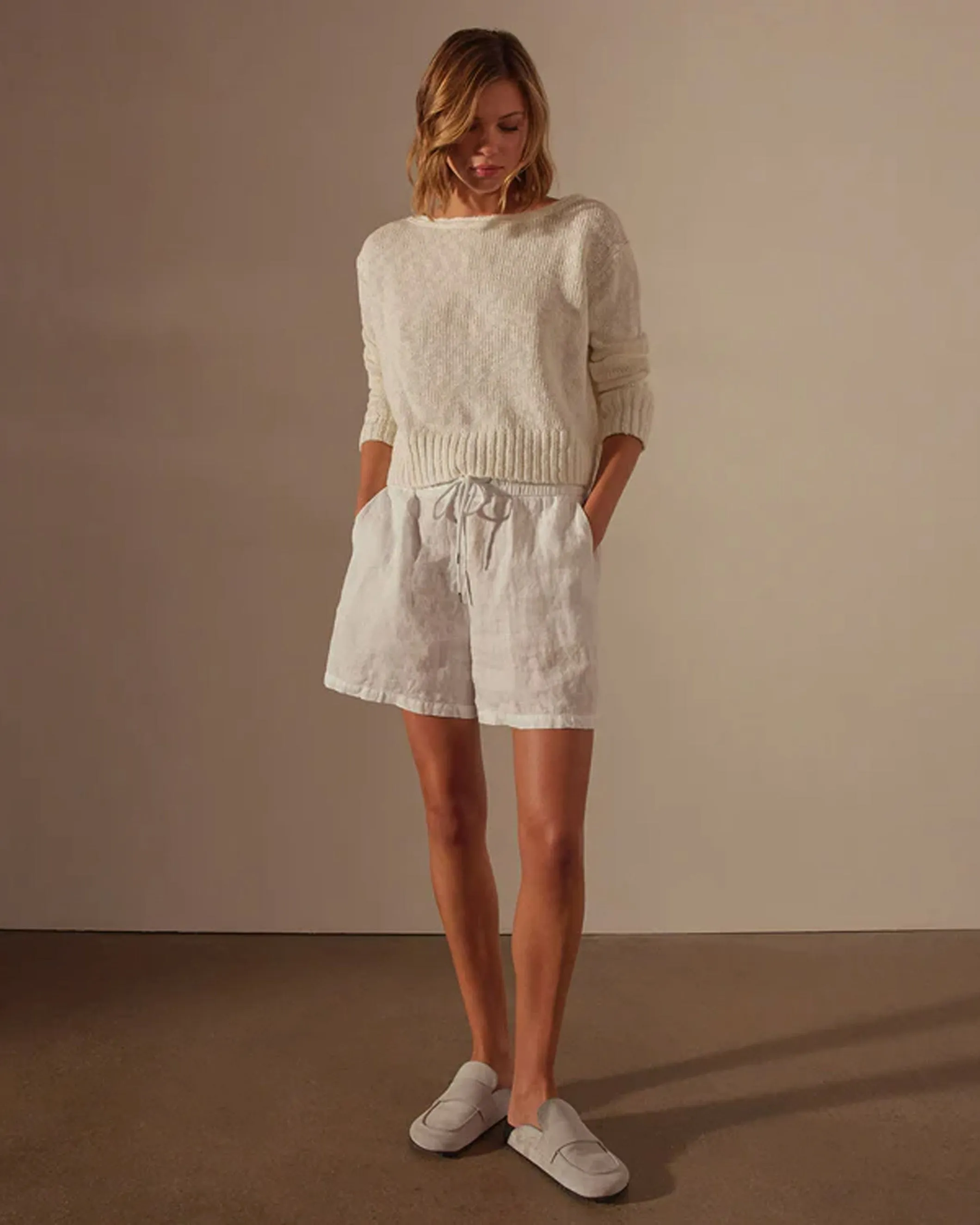 Relaxed Linen Short