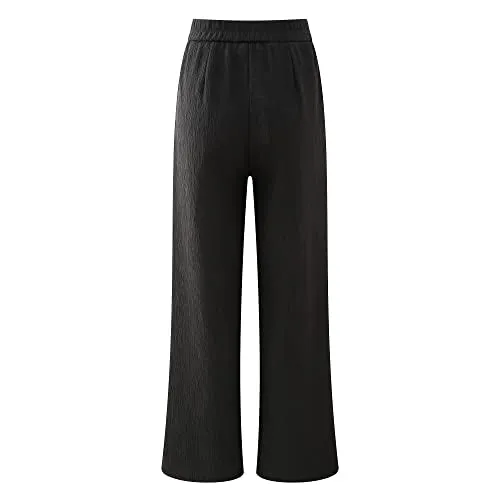 Richie House Women's Secretly Shapes Regular Fit Straight Leg Pant Long Pants RHW4086