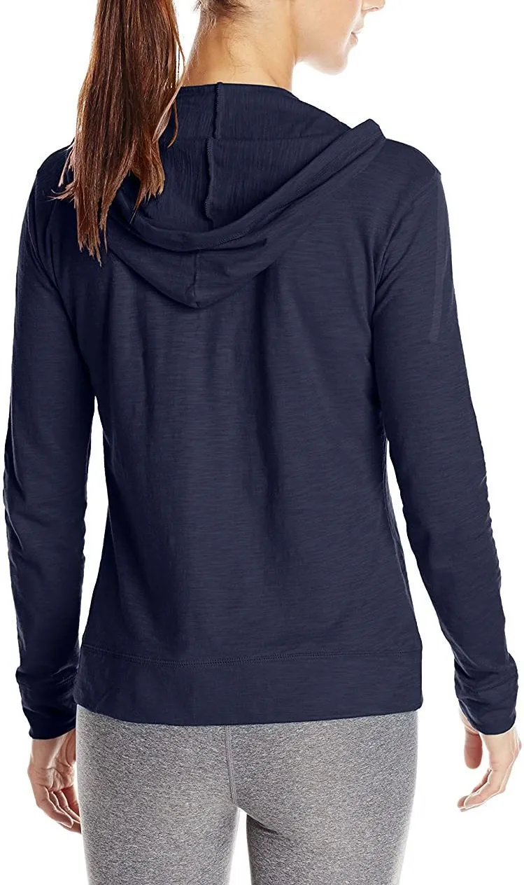 Romano nx Women's Navy Blue Hooded Sweatshirt