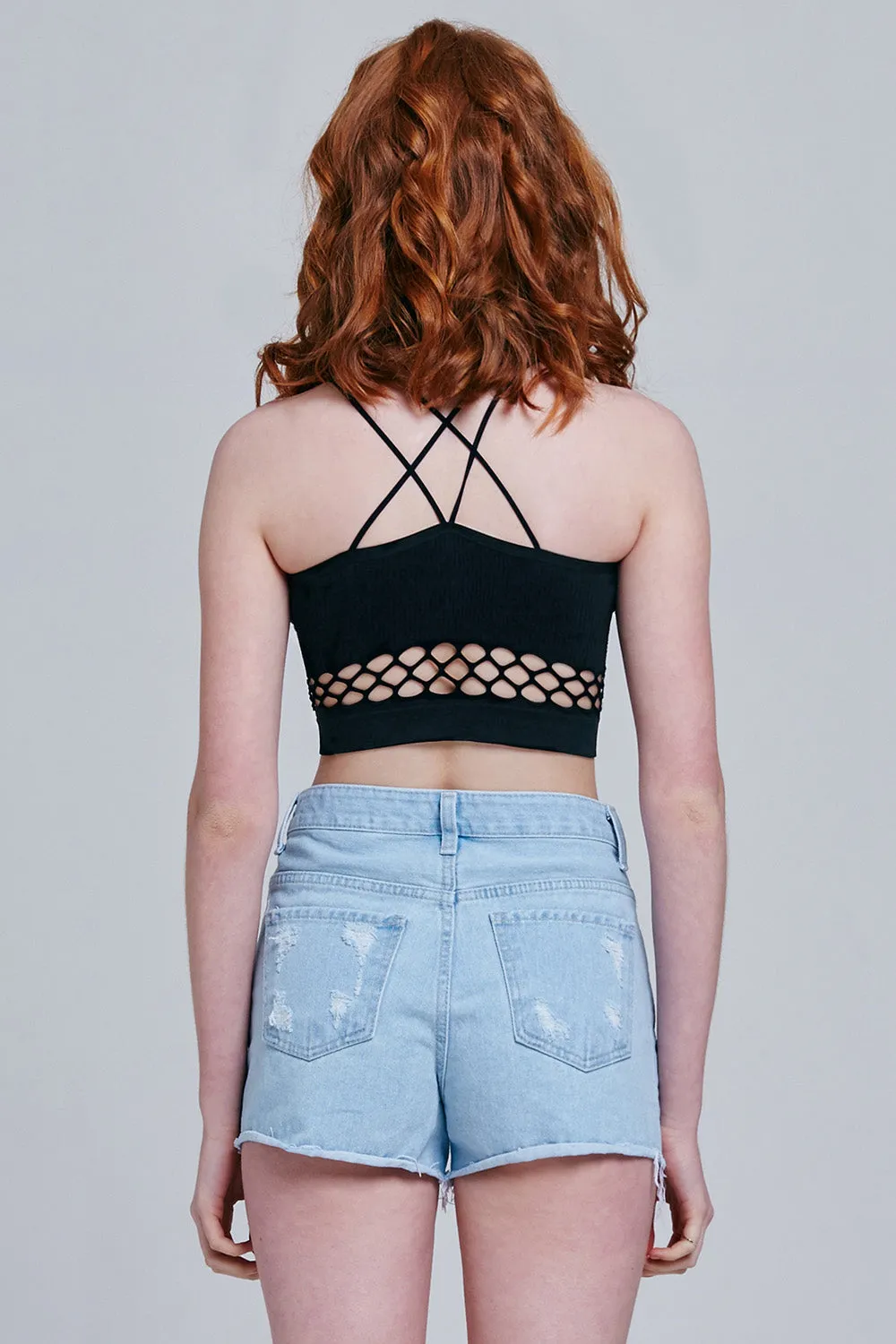 Rylee Mesh Crop Top