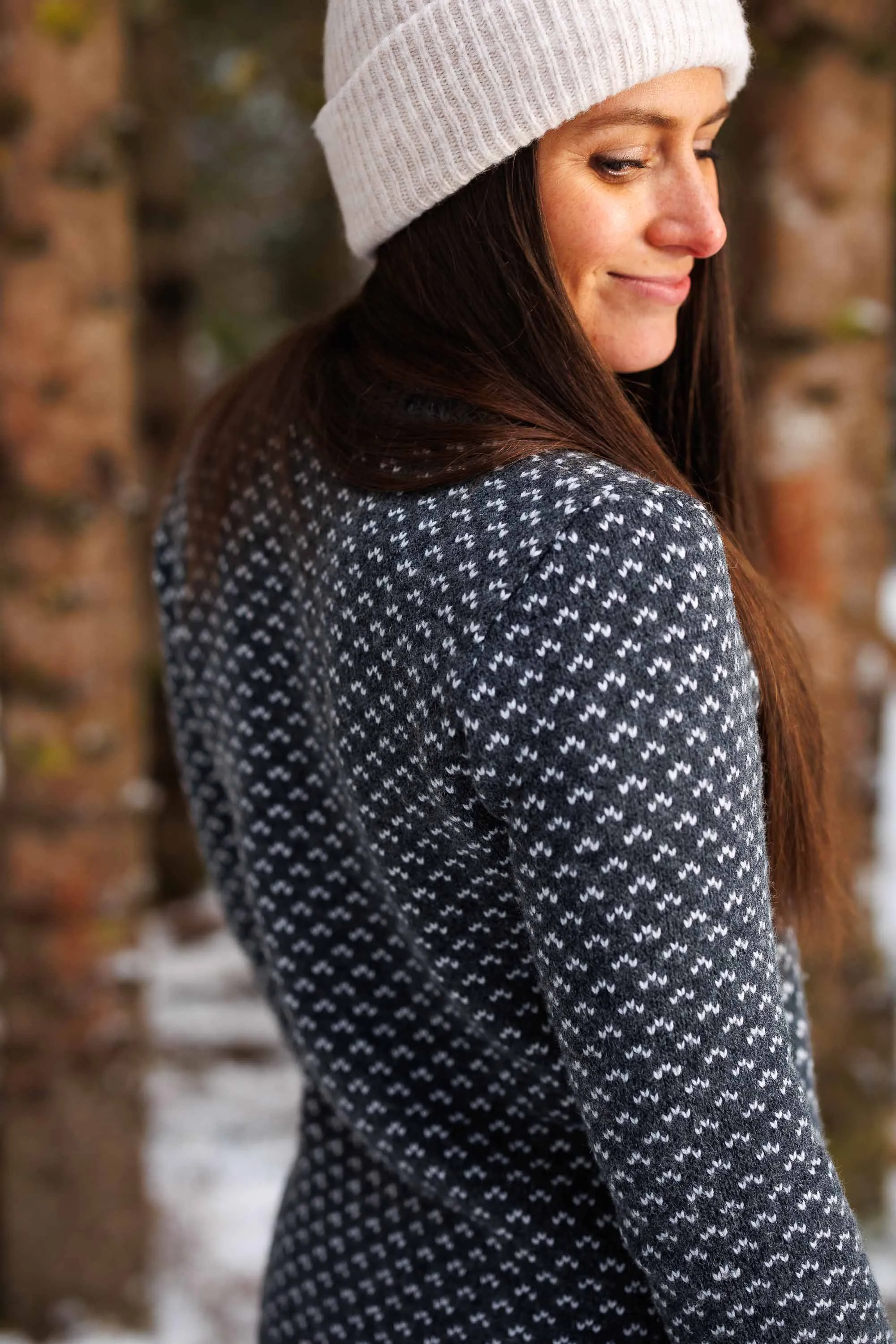 Seceda Knit Sweater - Arctic Night