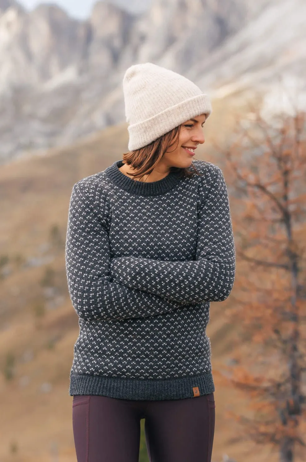 Seceda Knit Sweater - Arctic Night