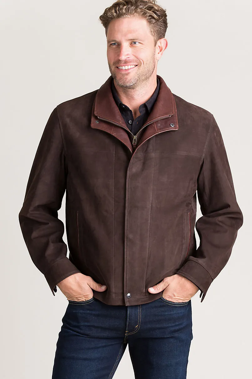 Showman Italian Calfskin Leather Jacket