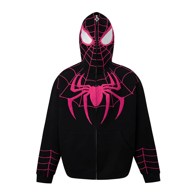 Spider | American Style Funny Zipper Hoodie