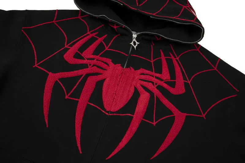 Spider | American Style Funny Zipper Hoodie