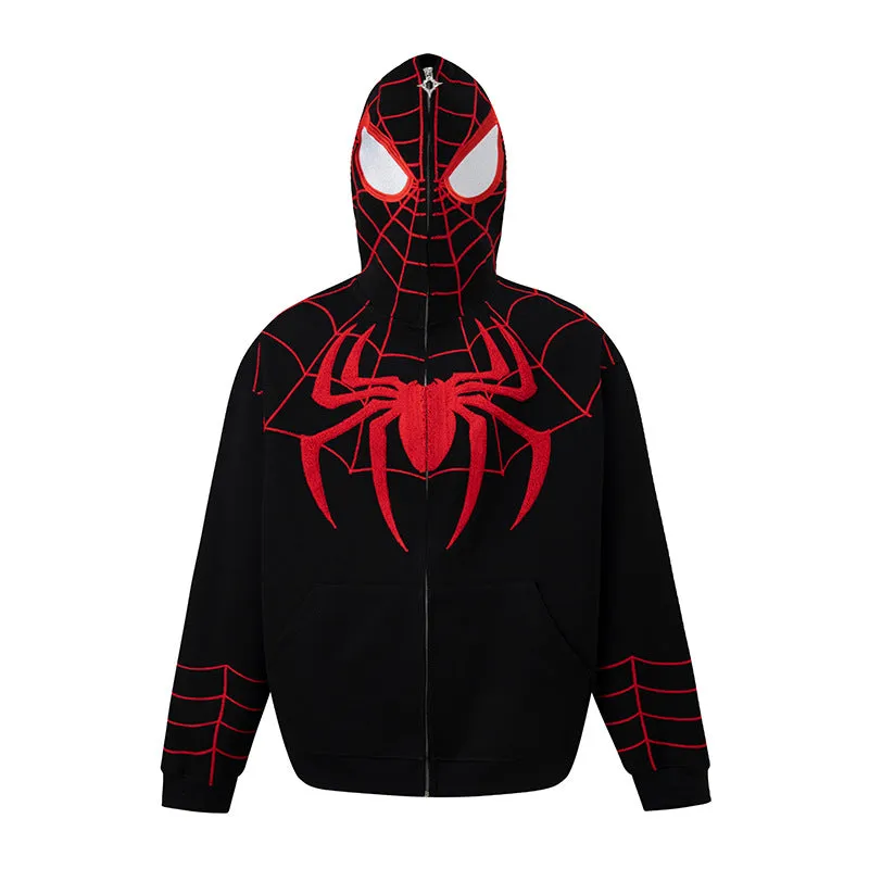 Spider | American Style Funny Zipper Hoodie