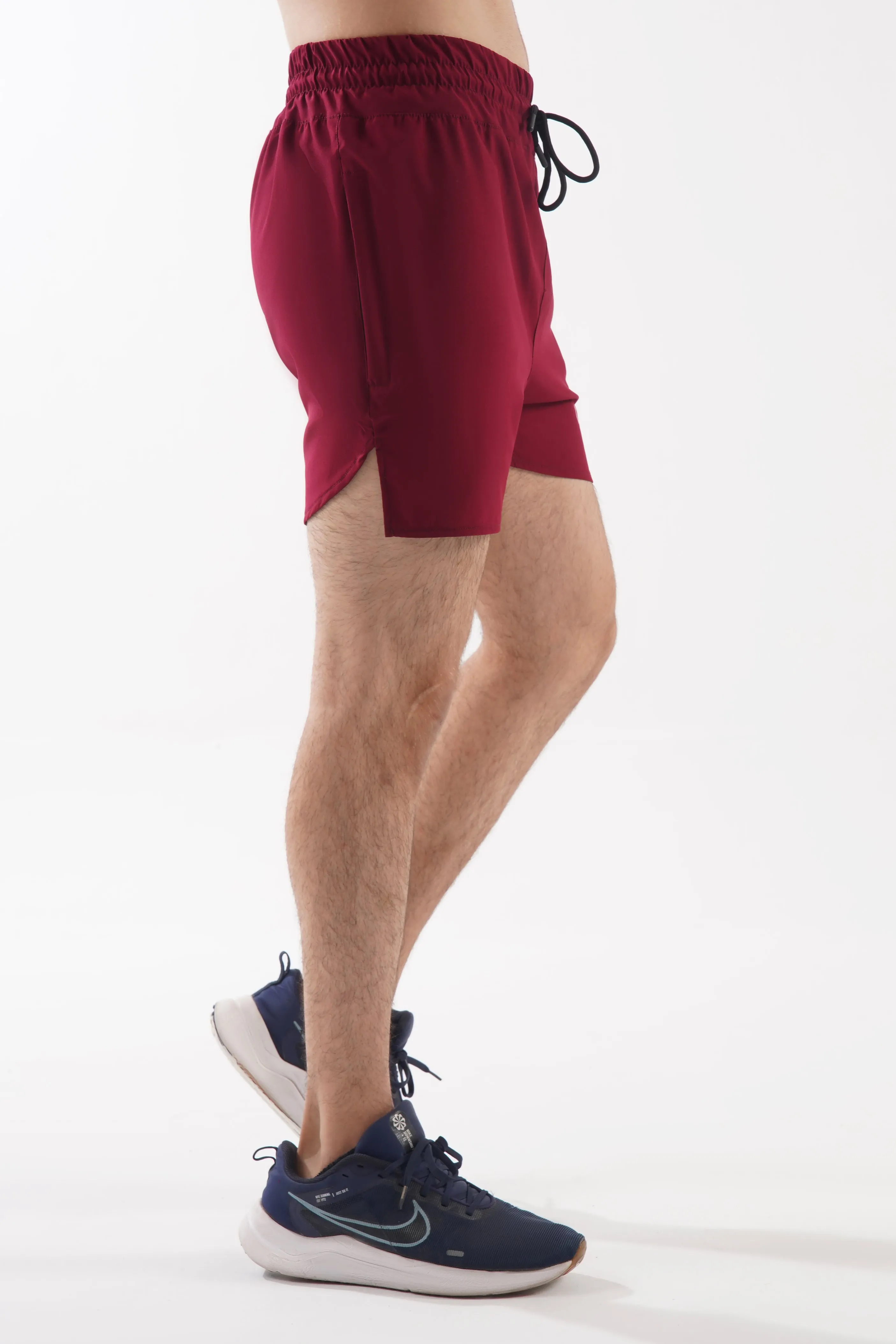 SprintStyle Training Shorts - Maroon