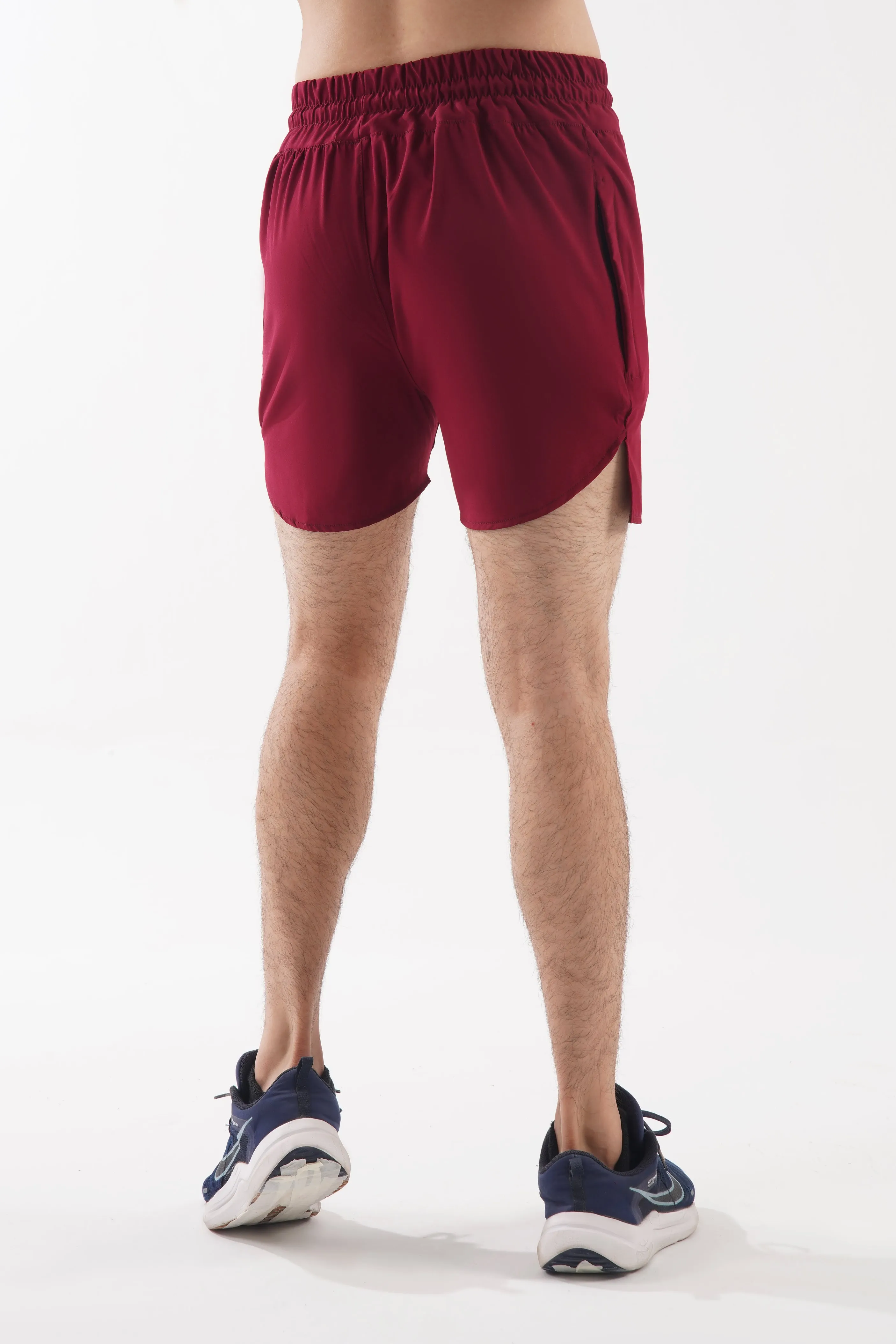 SprintStyle Training Shorts - Maroon