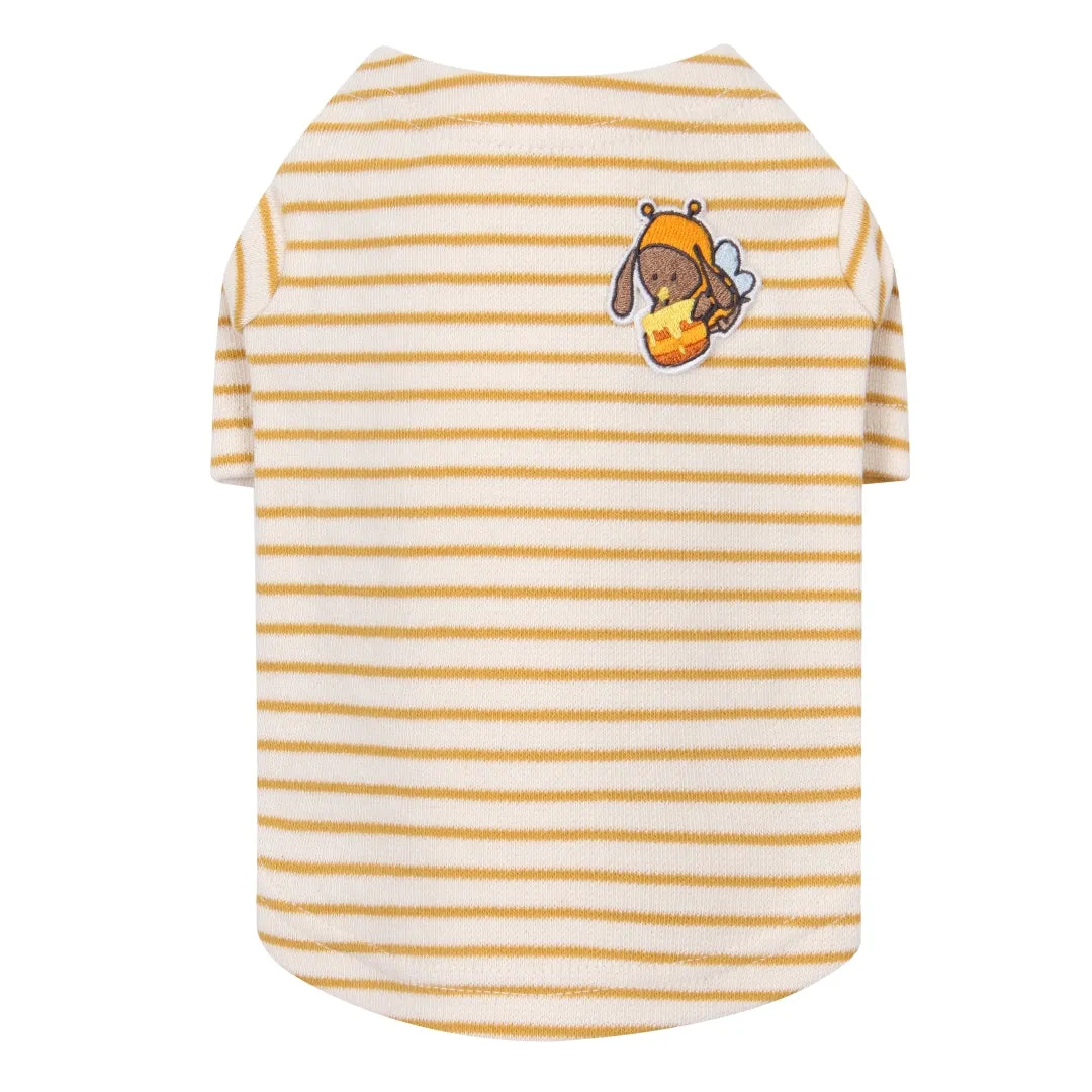 Stripe Honey Bee Sweatshirt – Yellow