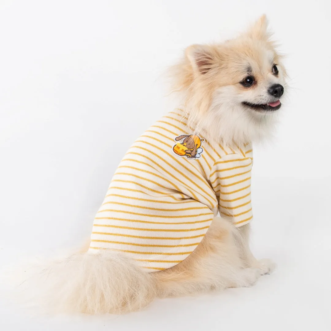 Stripe Honey Bee Sweatshirt – Yellow