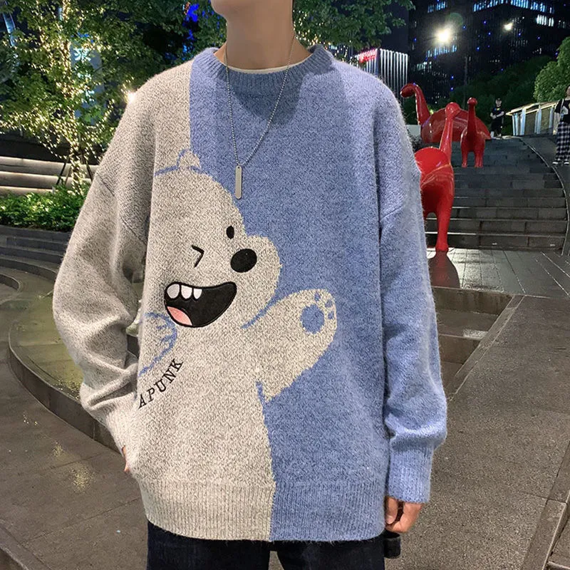 Super Soft Bear Knitted Sweater