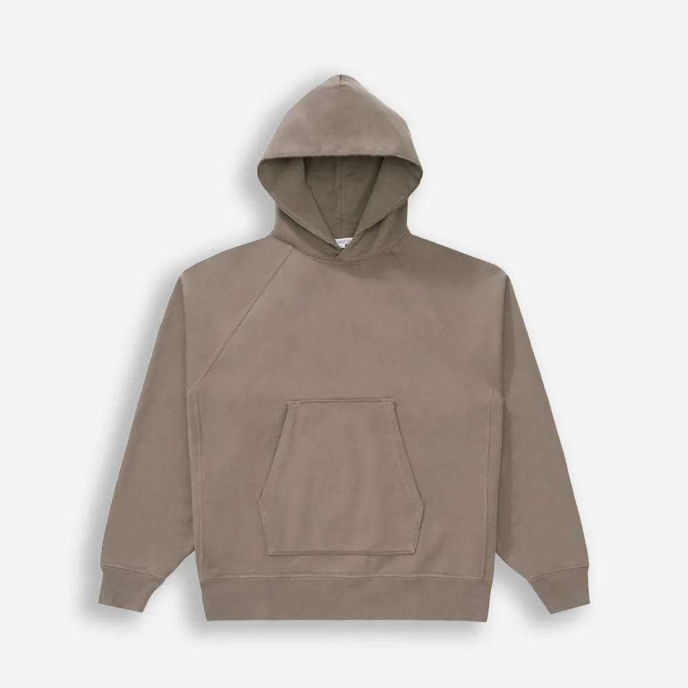 SUPER WEIGHTED HOODIE - DEEP CEMENT