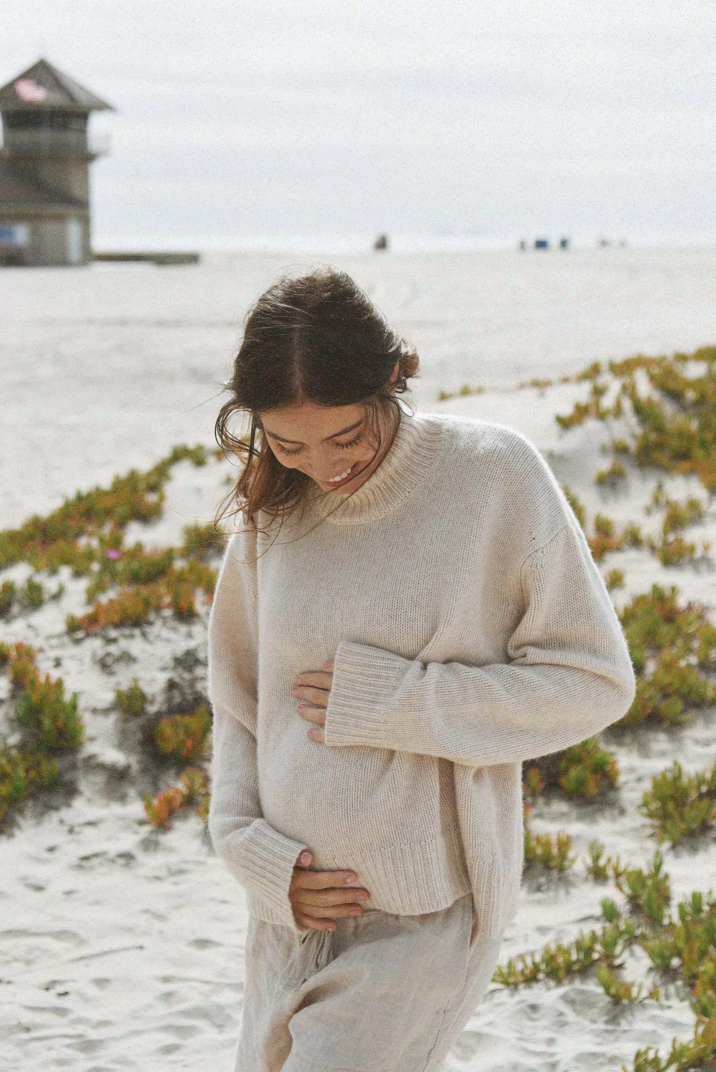 The Cashmere Carmel Sweater // Moon