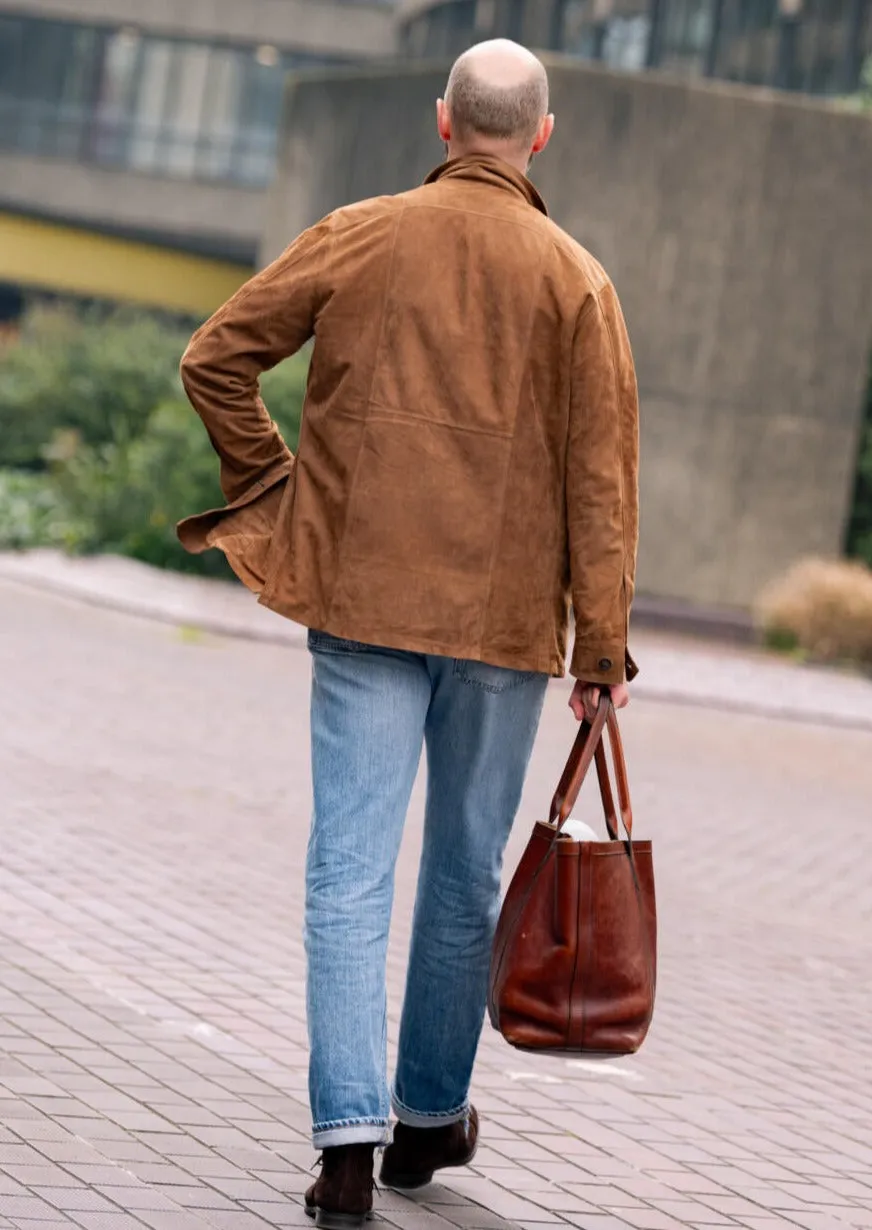 The Suede Overshirt