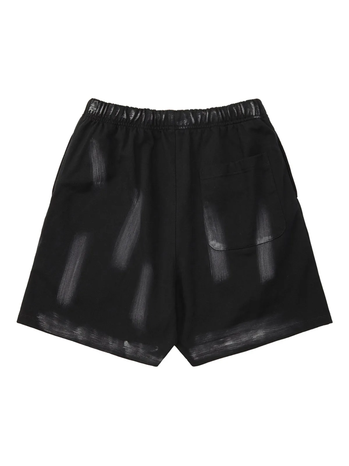 Thesupermade American Retro Spray Paint Casual Shorts