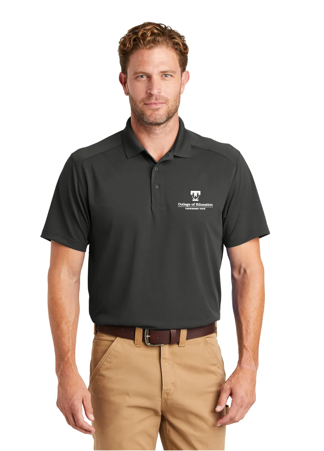 TTU - Men's Snag-Proof Long Sleeve Polo