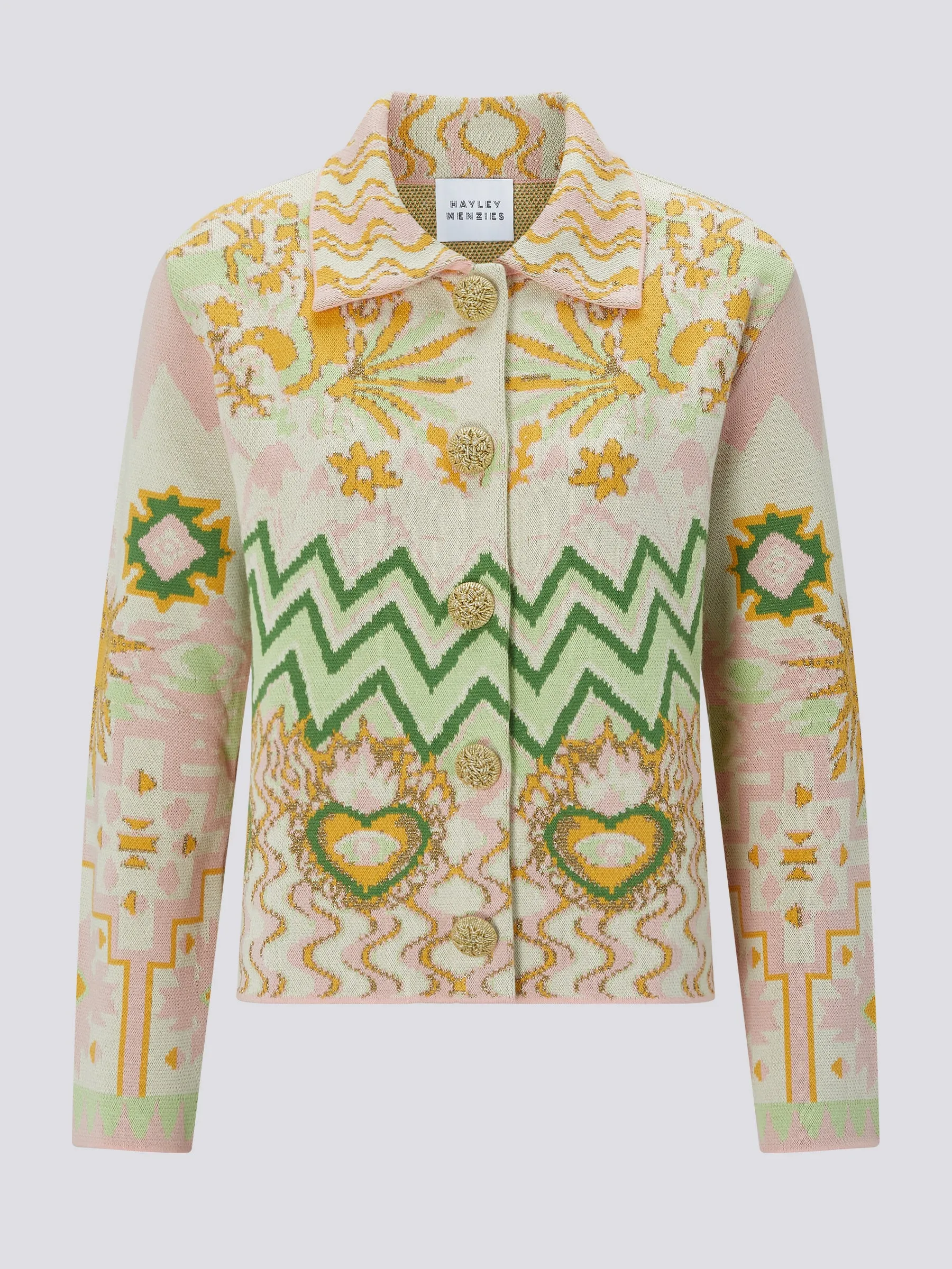 Under The Sun Cotton Jacquard Jacket