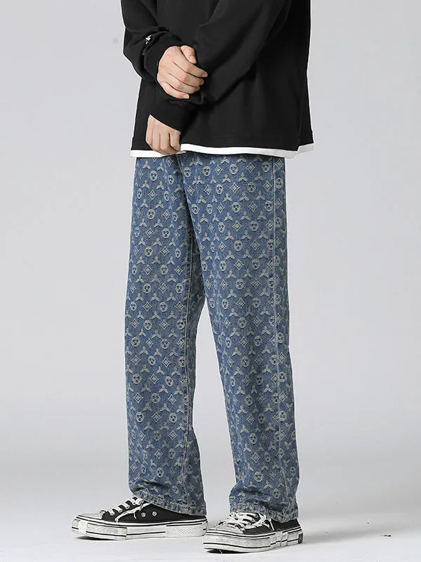 Urban | Patterned Casual Jeans