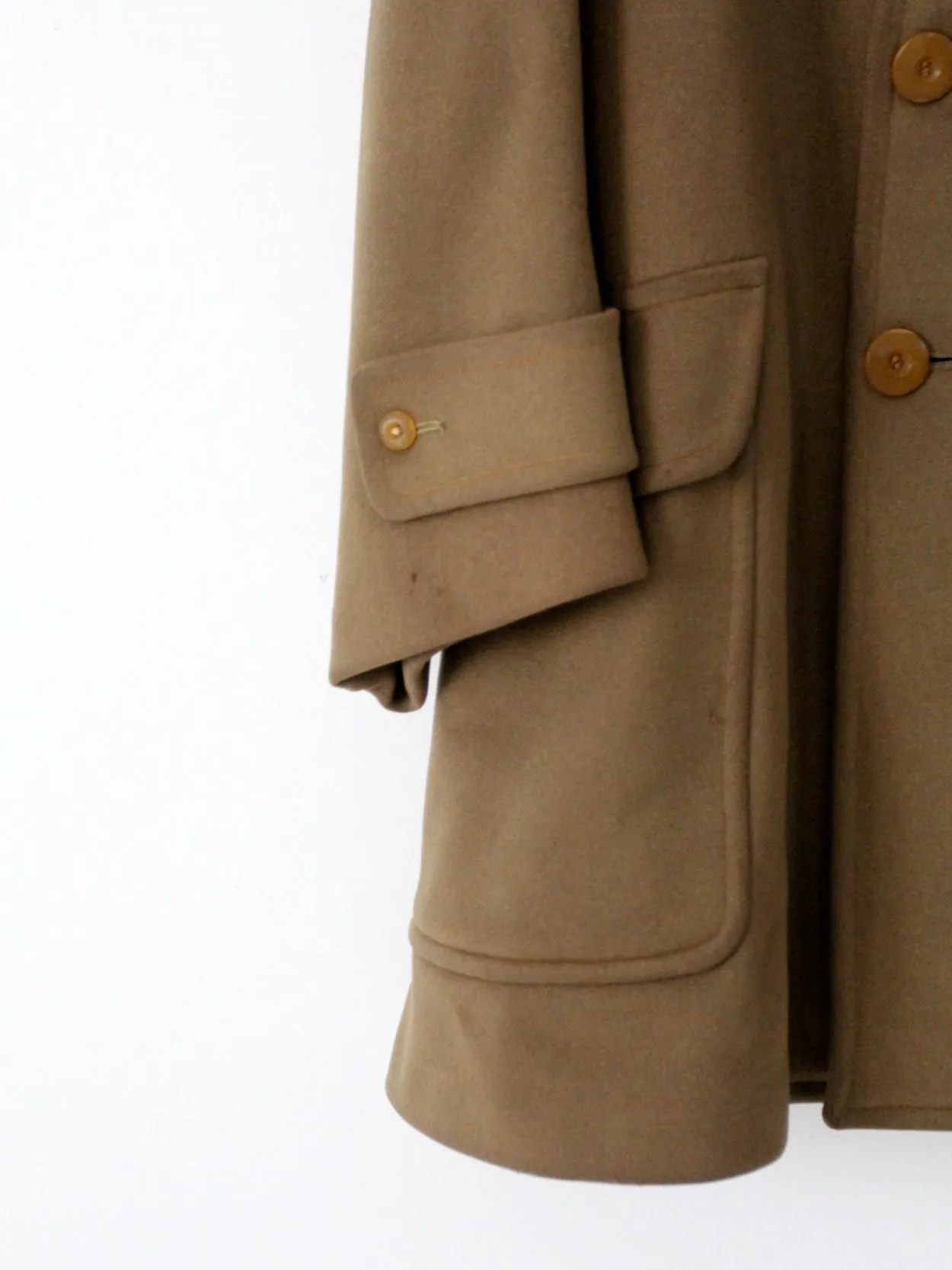 vintage US Army officer coat