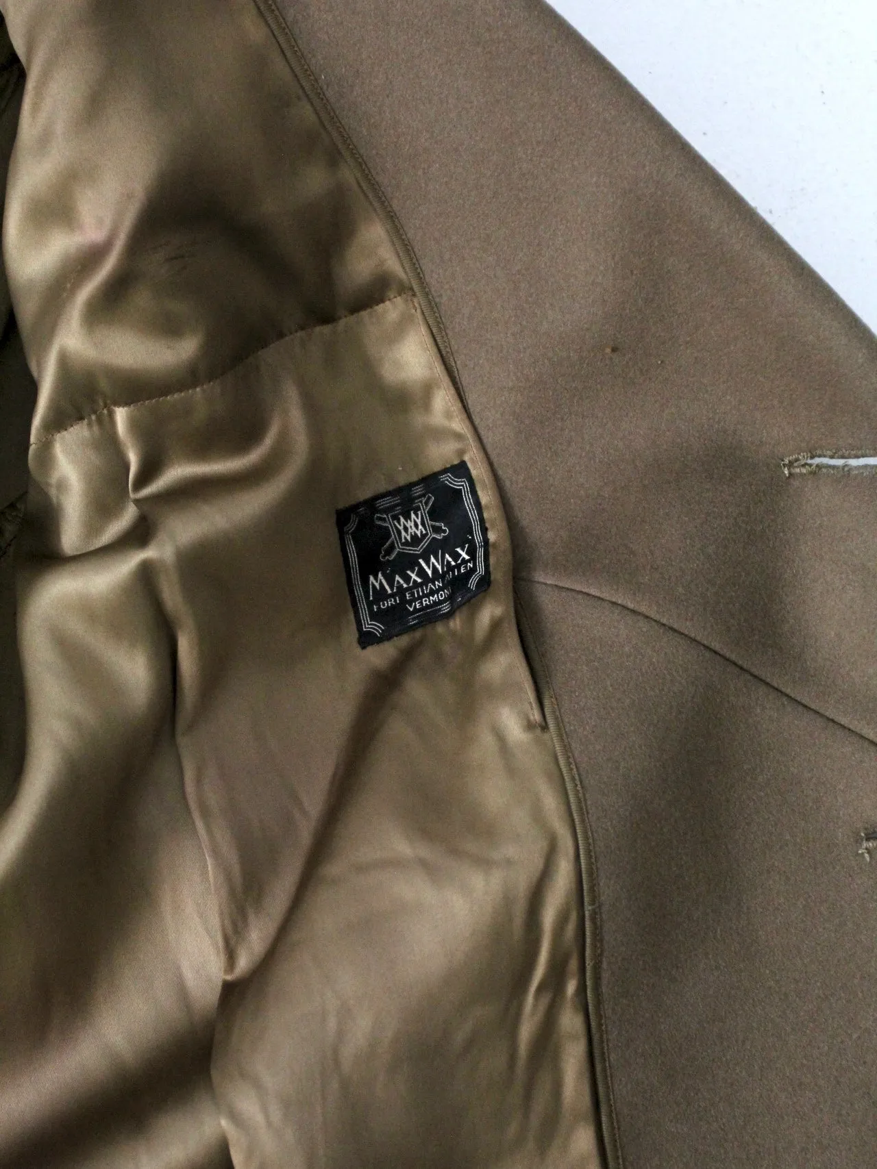 vintage US Army officer coat