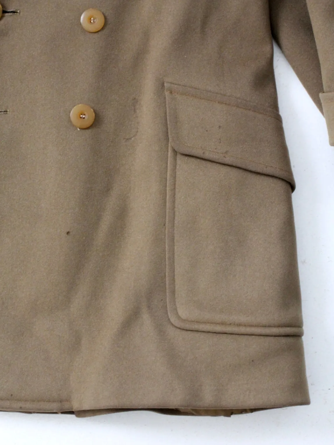 vintage US Army officer coat