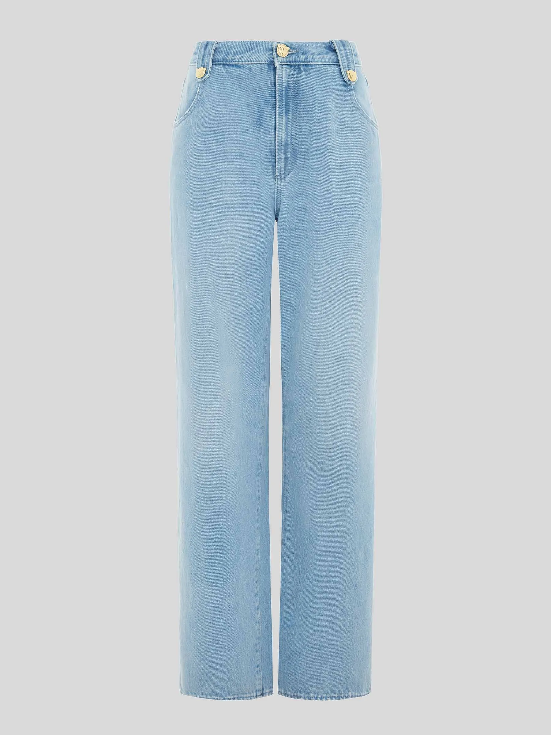 Wide Jeans Vintage Blue