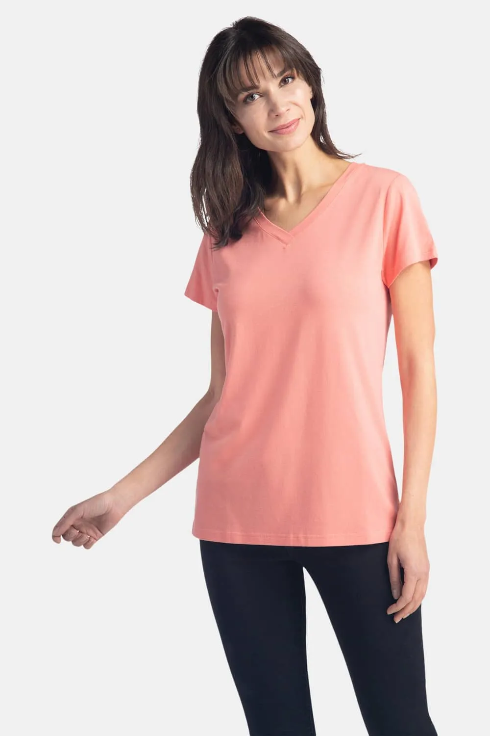 Women's Classic Fit EcoFabric™ V-Neck Tee