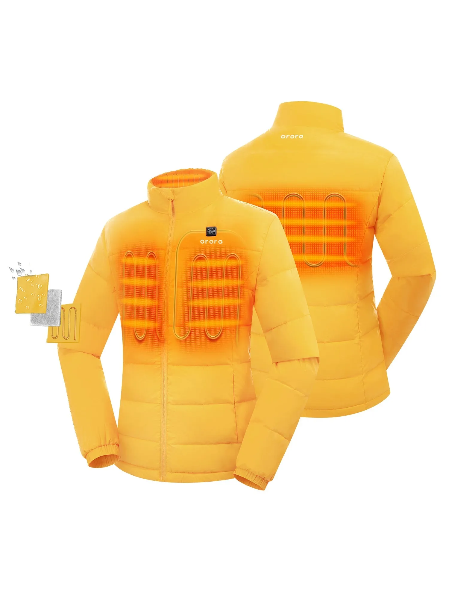 Women's Heated Puffer Jacket (Apparel Only)