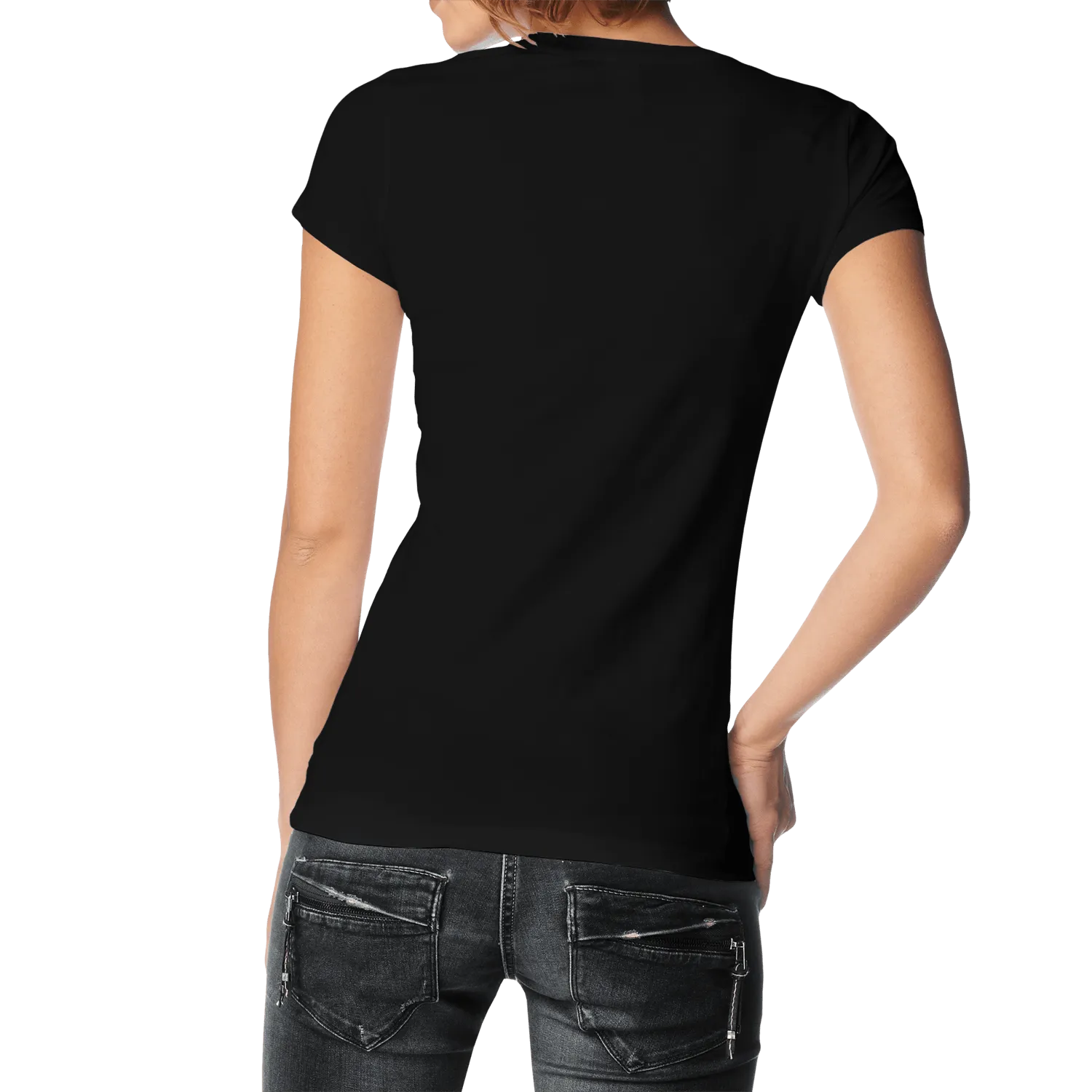 Women's round neck Black/Grey Value Pack