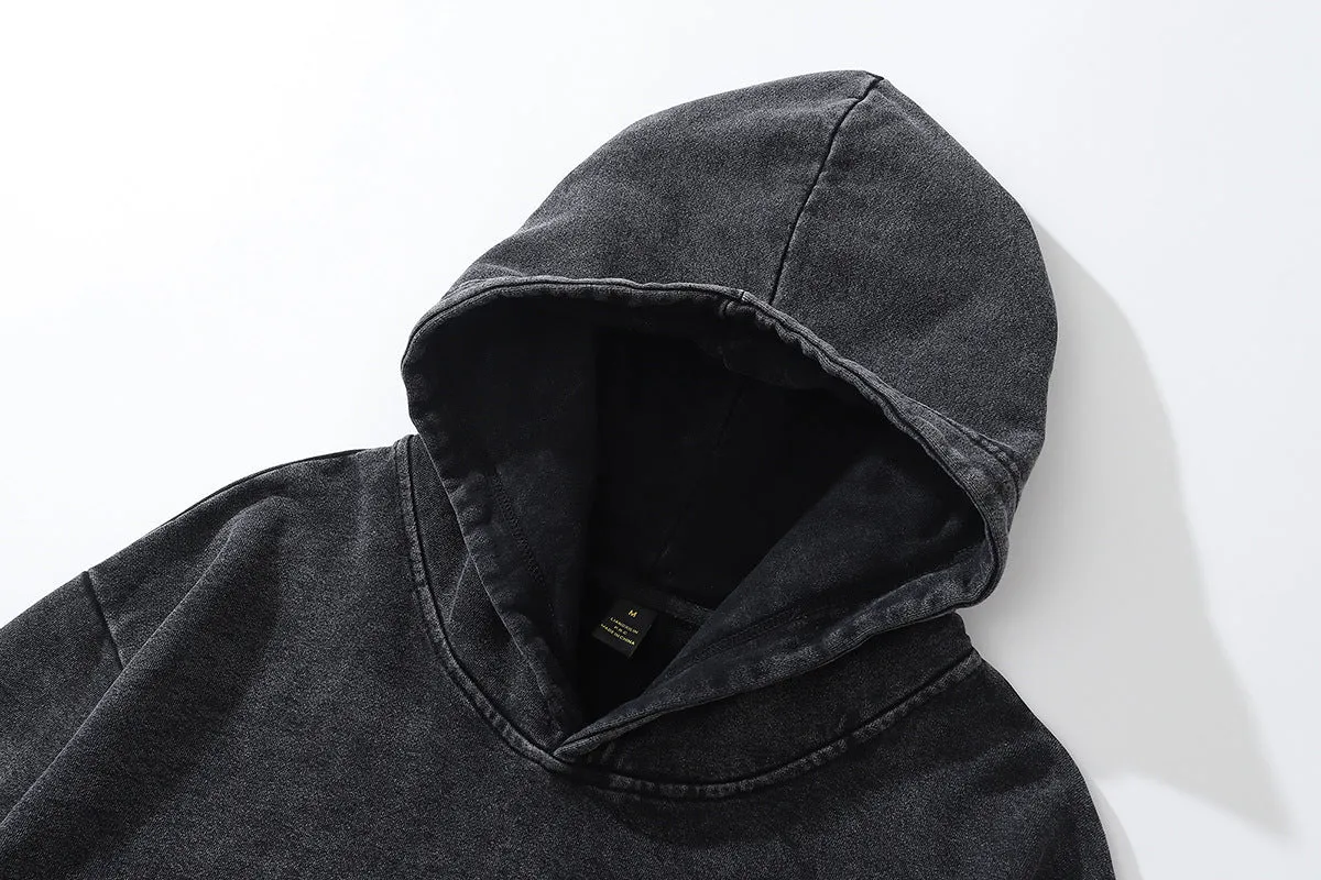 YCOA | Vintage Washed Out Y2K Hoodie