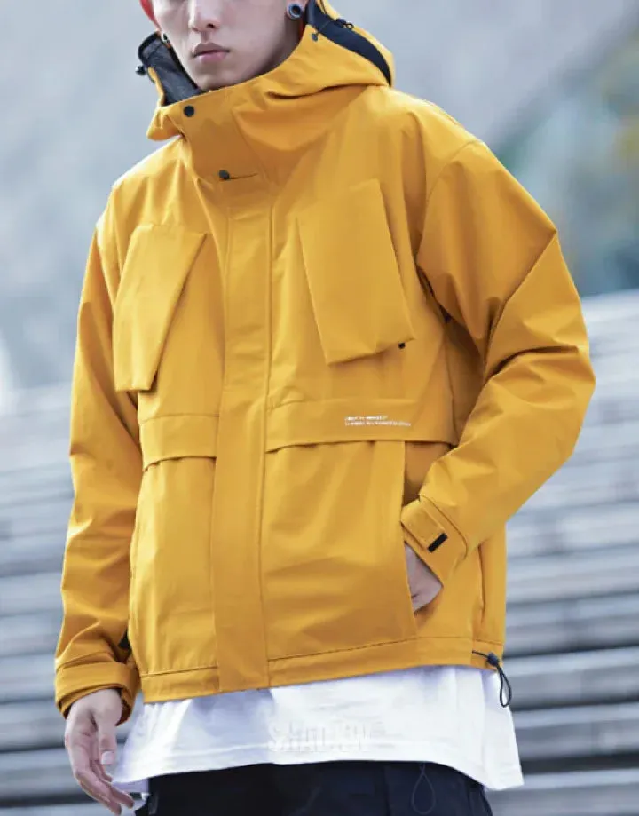 Yellow Techwear Jacket