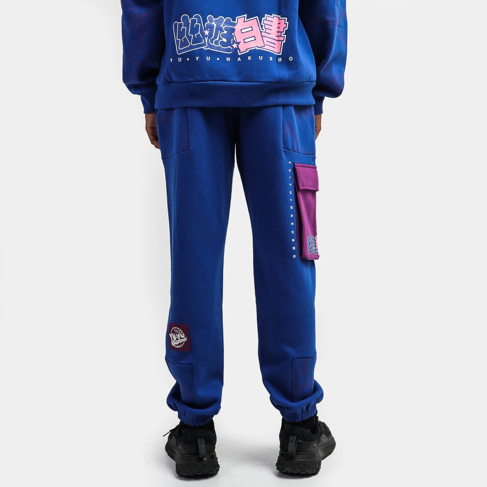 Yu Yu Hakusho Blue Cargo Sweatpants