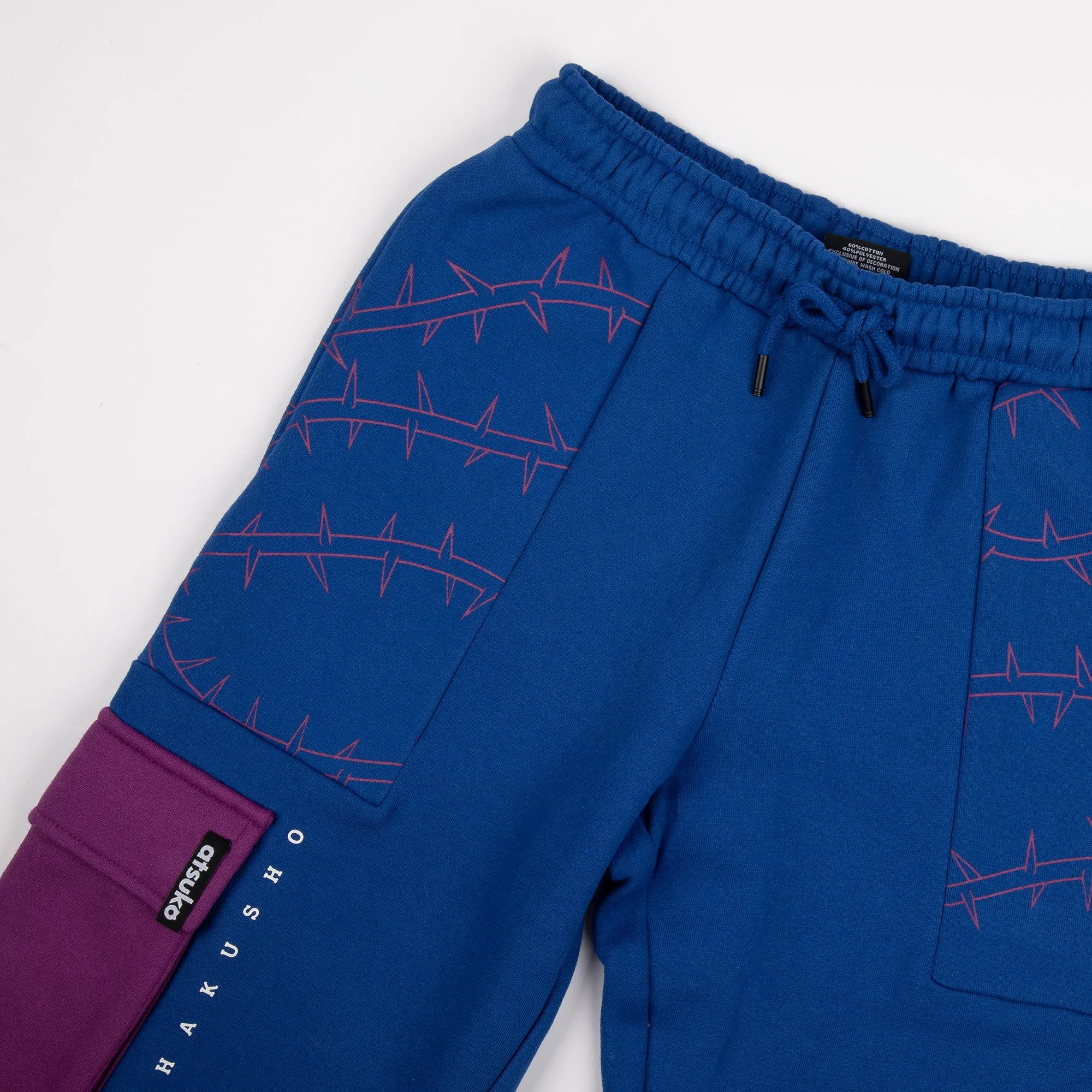 Yu Yu Hakusho Blue Cargo Sweatpants